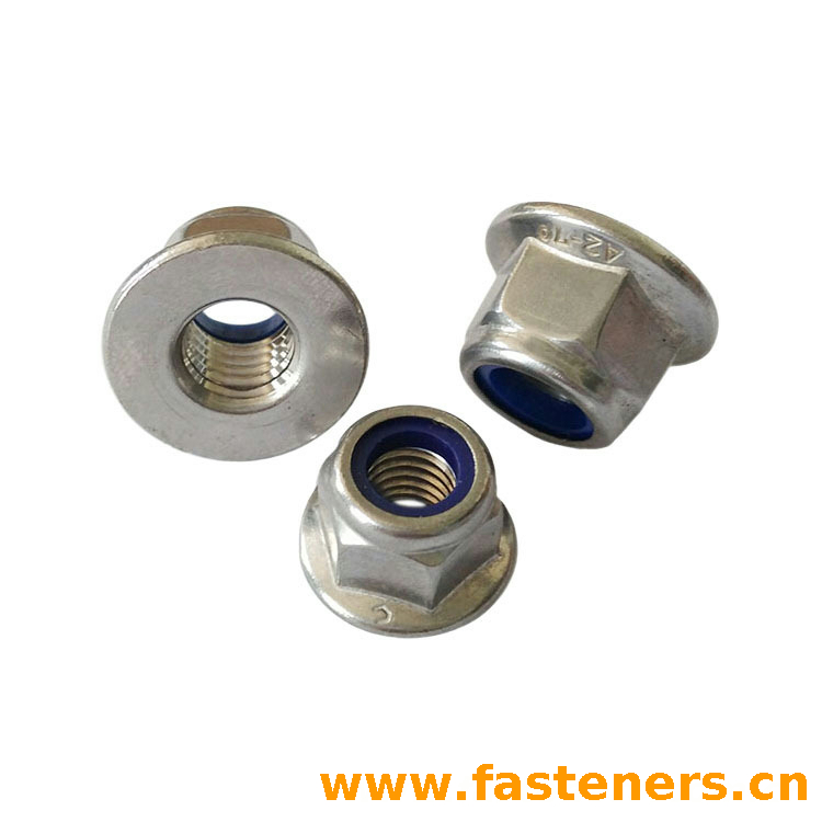 Iso Prevailing Torque Type Hexagon Nuts With Flange With Non