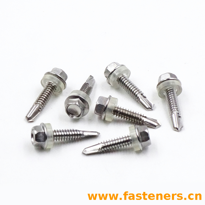 Stainless steel hex head roofing Screw, Self drilling screw ,hex head