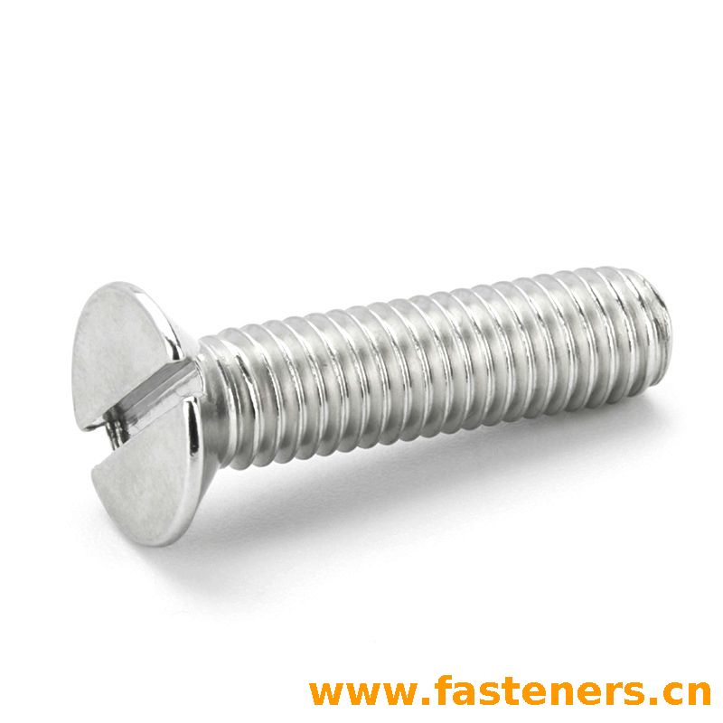 AS/NZS1427 ISO Metric Slotted Countersunk Head Screws [Table 1]
