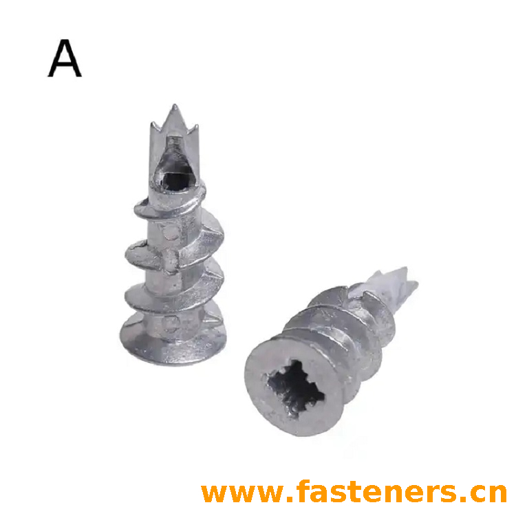 Drywall Anchor, Easy Drive Dry Wall Anchors,Zinc Alloy Self Drilling