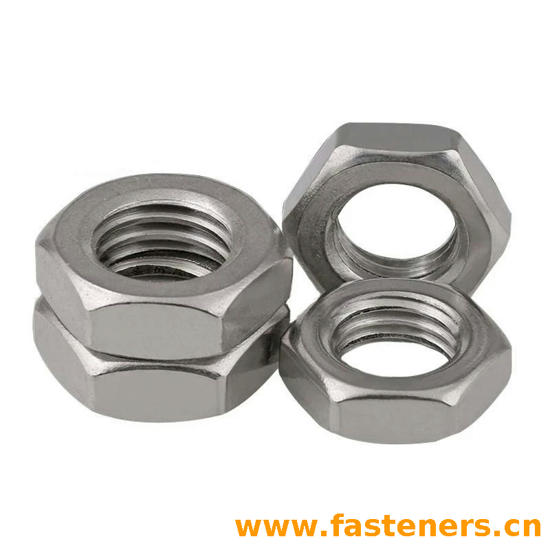 DIN439 (-2) Chamfered Hexagon Thin Nuts