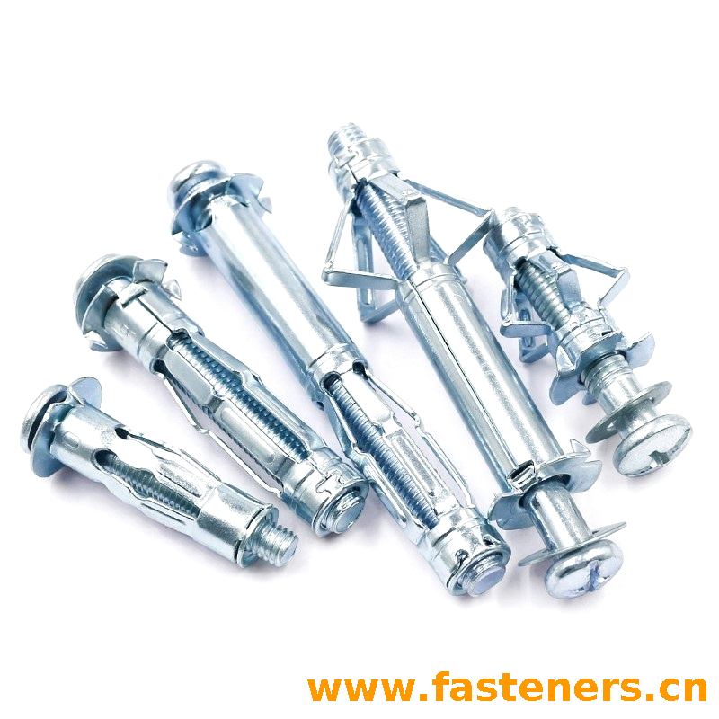 Heavy Duty Plasterboard Screw Plug Anchor Carbon Steel Hollow Wall