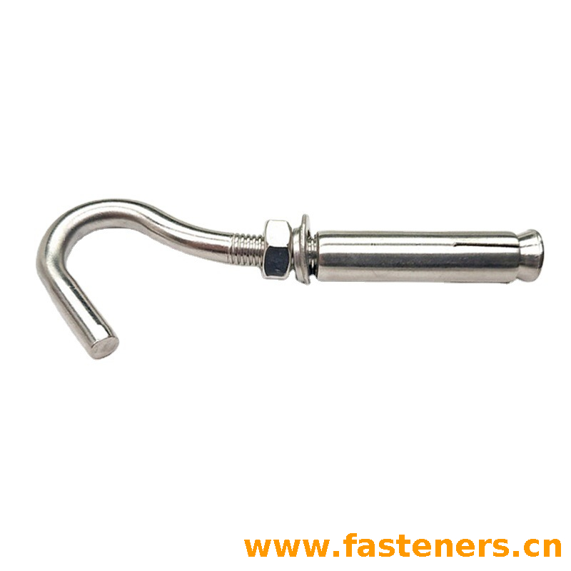 Ss304 Ss316 Stainless Steelj Type Hookexpansion Anchor Boltwith Nut Washersleeve Anchor Bolt 