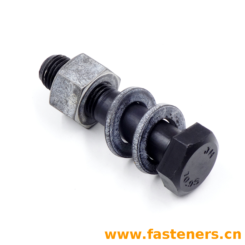 DIN7990 Hexagon Head Bolts With Hexagon Nut For Steel Structures
